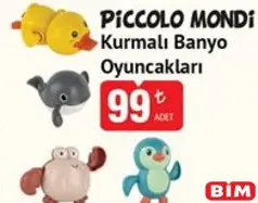 PİCCOLO MONDİ KURMALI BANYO OYUNCAKLARI PİCCOLO MONDİ KURMALI BANYO OYUNCAKLARI